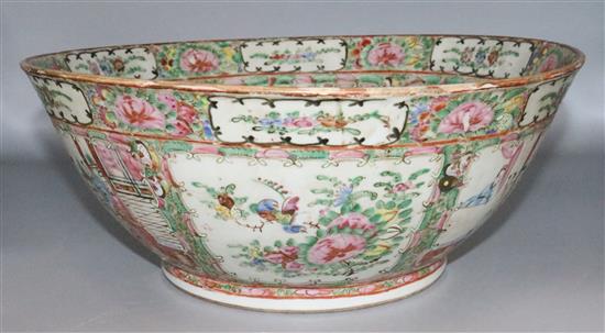 Cantonese Famille rose bowl